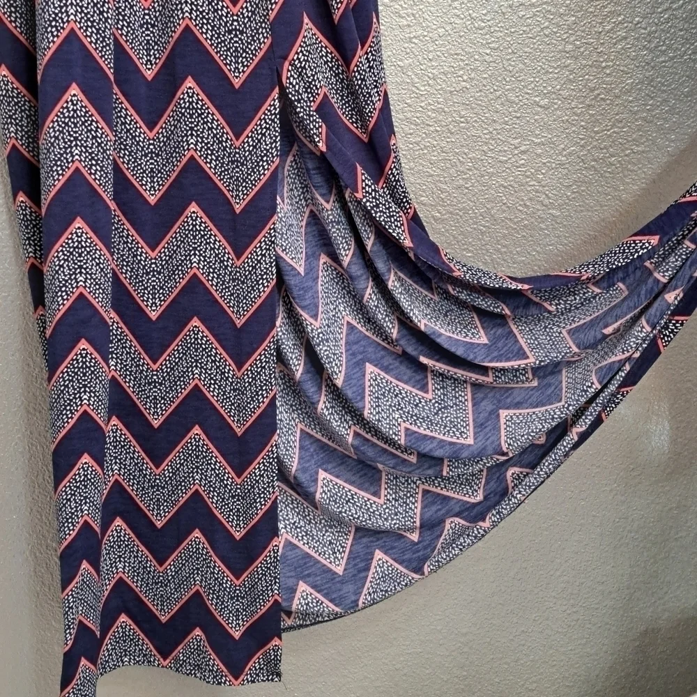 Three Pink Hearts Halter Maxi Dress Size M - Picture 8 of 9